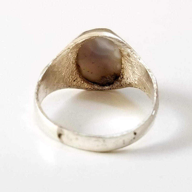 handmade 925 sterling silver ring genuine soliamani yemen agate mens silver ring man ring man jewelry gemstone for men arabic silver ring