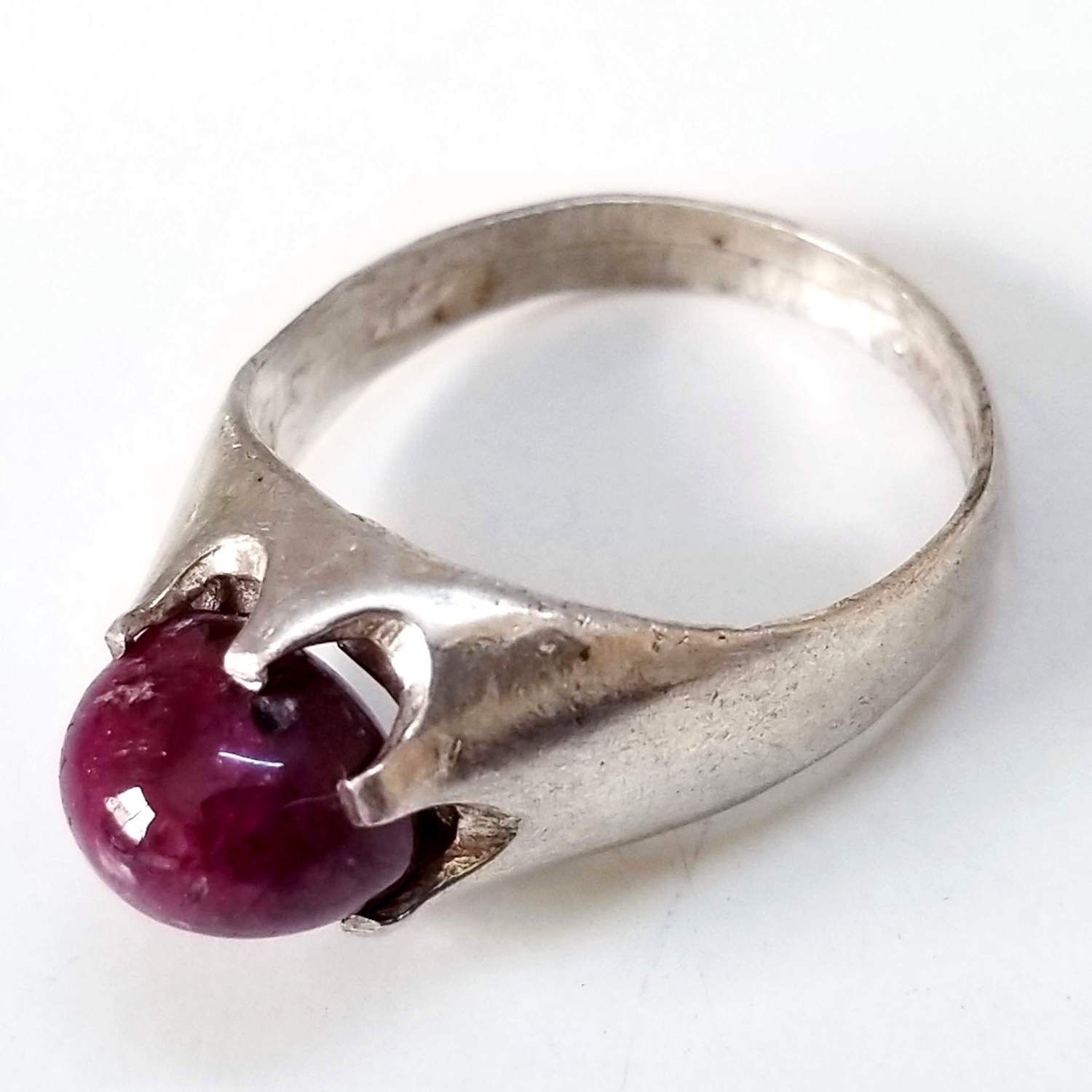 Personalized Natural Stone Silver Ring Natural Stone Energy Ring Colorful Natural Stone Design Silver Ring 925 Sterling Silver Rings