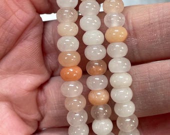 Natural Stone 5-6mm Roundel Bracelet