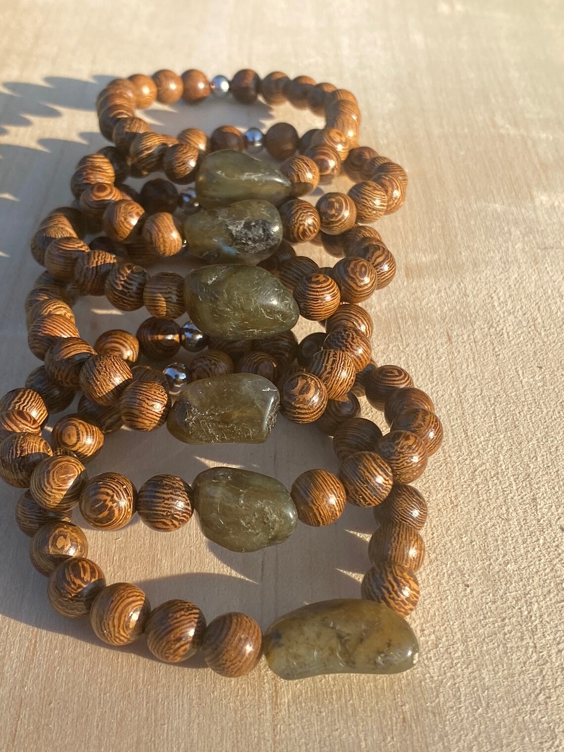 Labradorite Mala Braclet Bracelet femme Bracelet homme | Etsy