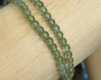 4mm Crystal Natural Stone Handmade Elastic Bracelet