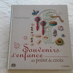 Childhood Memories book, cross stitch book, cross stitch creations book, cross stitch embroidery book, cross stitch. image 1