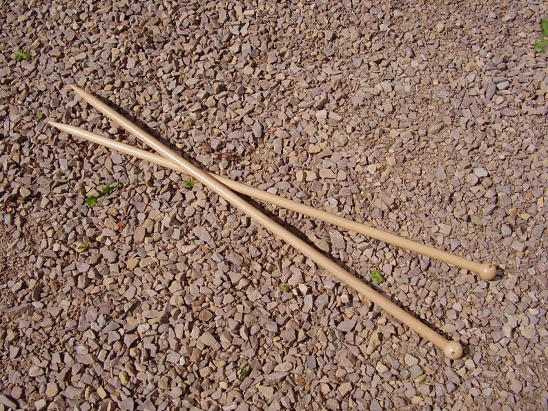 needles XXL beech large knitting needles Knitting needles 2070 cm 20 mm giant knitting needles 70 cm