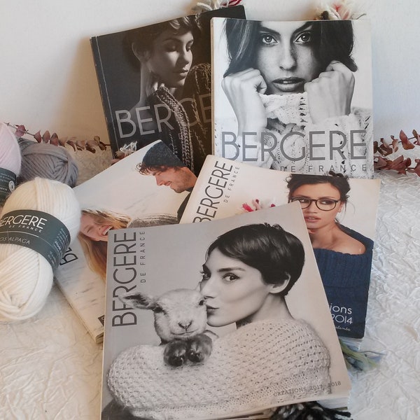 Bergere de France wool sample catalog – Creations 2013-2014, wool samples, knitting creations, knitting creations book.