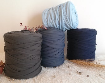 Trapilho, XXL trapilho spool, XXL trapilho spool in elastane fabric, elastic trapilho yarn, zpagheti yarn, t-shirt yarn, big yarn.