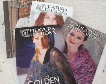 Magazine “FILATURA DI CROSA” – Autumn/Winter, knitting magazine, knitting creations magazine, knitting creations.