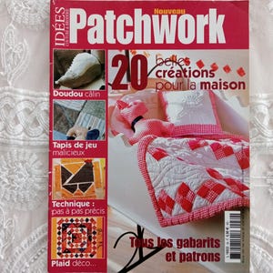 Magazine "Embroidery & Sewing Ideas, SPECIAL PATCHWORK", 4th Quarter 2008 - patchwork magazine, patchwork patterns, embroidery, creations.