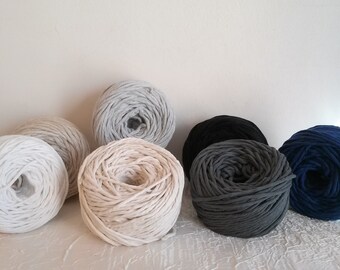 Corde coton, corde en coton peigné de torsion simple, 45 fils (45 ply), 4 mm (0,16 inch), bobine de corde en coton 100%, coton macramé.
