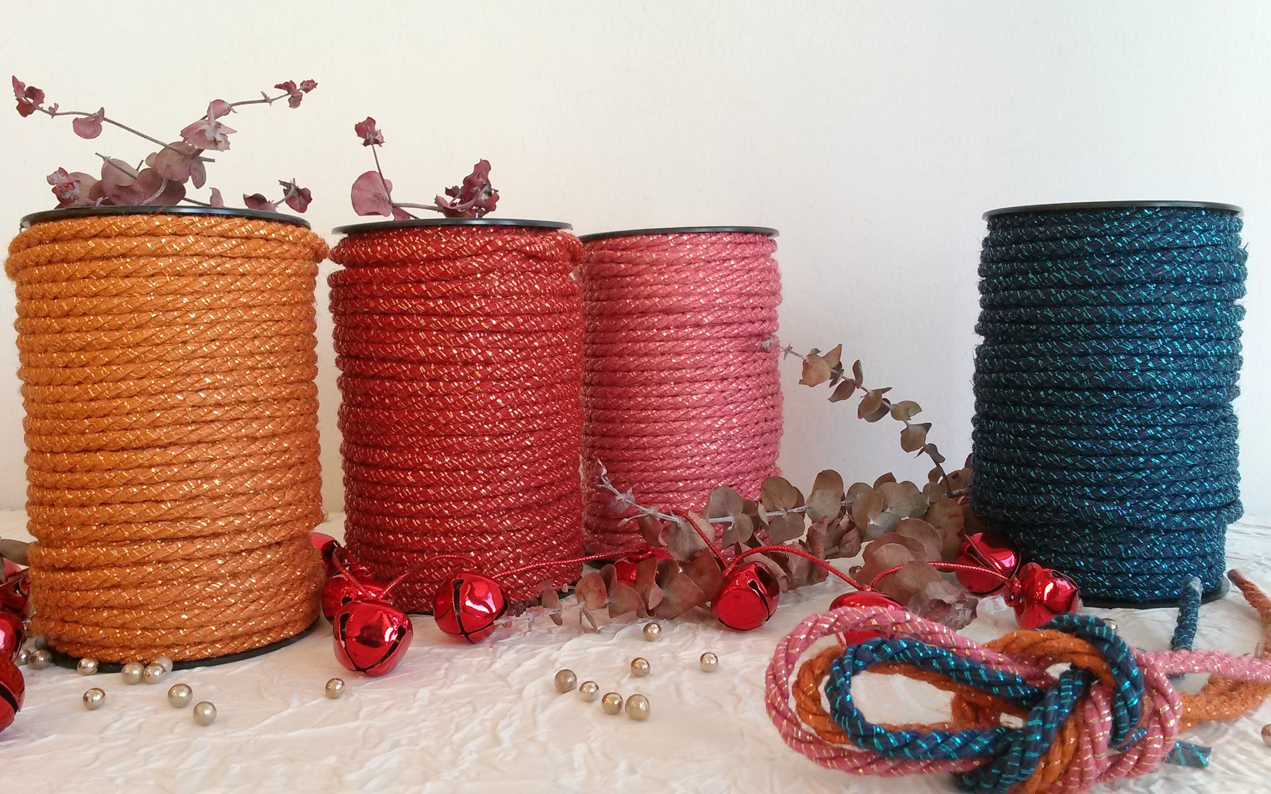 Macramé rope macramé rope 5 mm 3 ply in colorful jute and Etsy