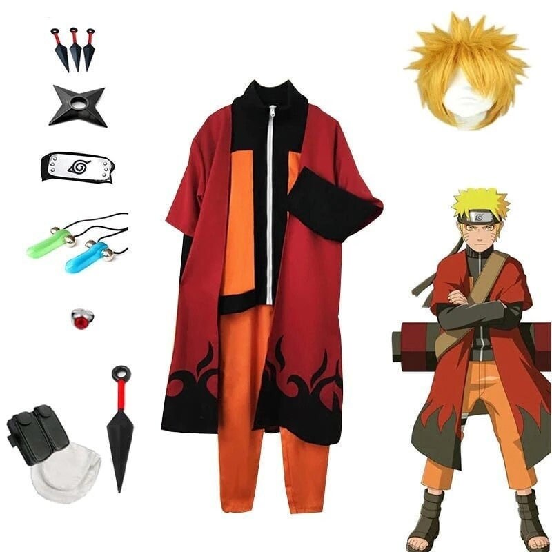 Naruto Haruno Sakura Ninja Dresses Set Cosplay Costume – Cosplay Clans