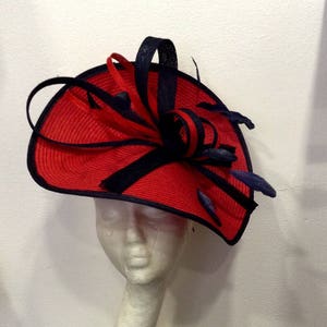 bibi wedding capeline raised red tray and its navy, custom made item, custom made item