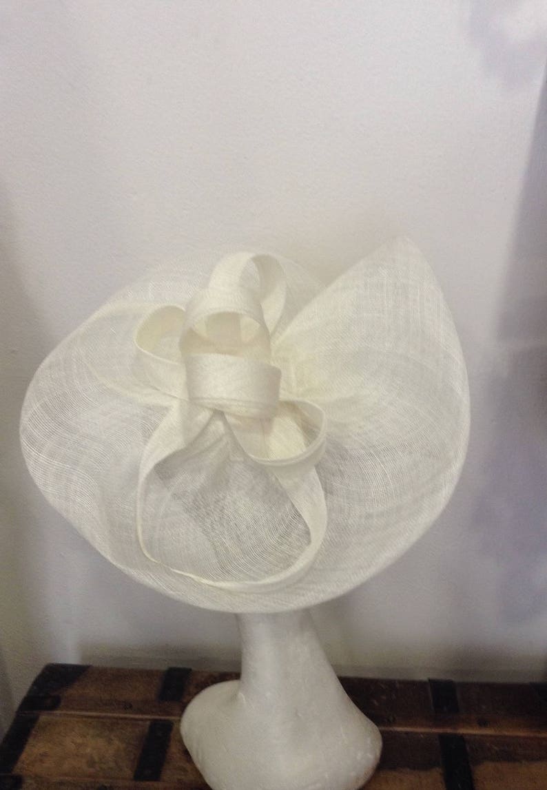 custom-made item double volutes shape custom made item Bibi off-white wedding