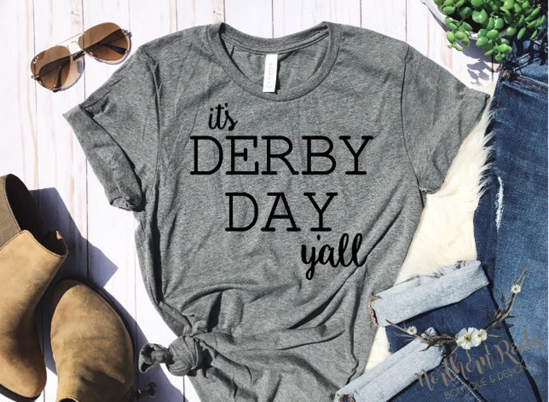 It's Derby Day Y'all Kentucky Derby unisex tee, Derby t-shirt, KY Derby shirt, Horse Racing tee 