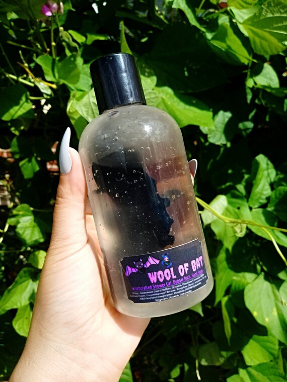 Soap Wool Of Bat Scented In Black Cashmere Shower Gel Bubble Etsy