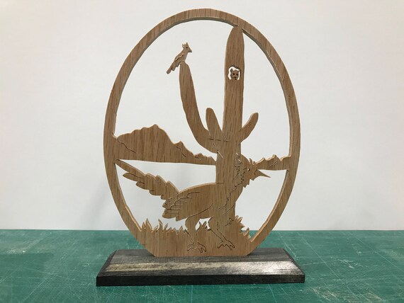 Roadrunner Desk Shelf Display Etsy