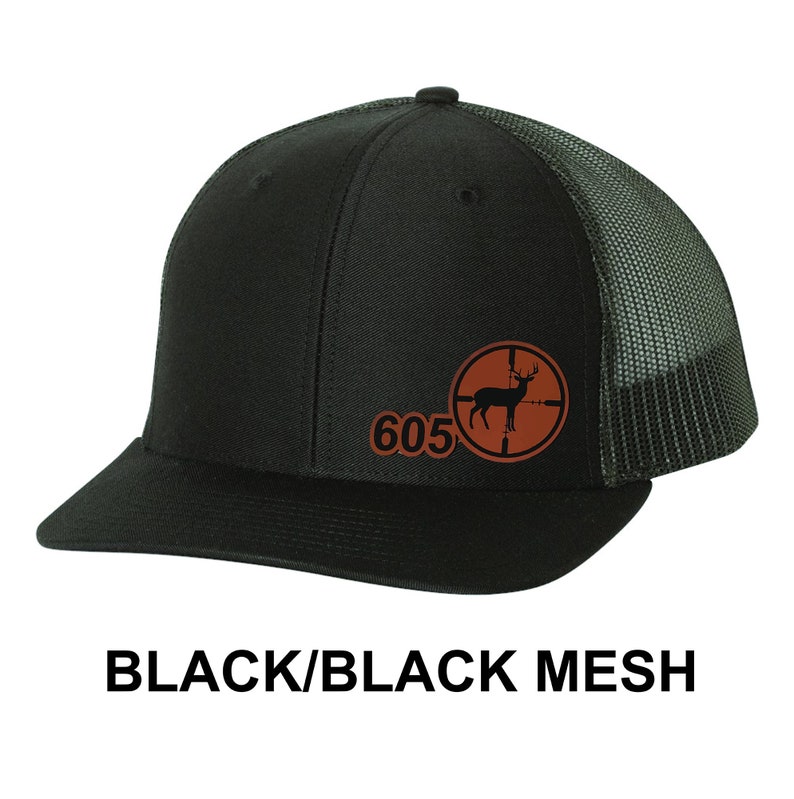 Hunting Hat Crosshair Deer Hunting Hunting Leather Patch Etsy