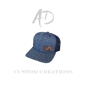 Hunting Hat, Deer Hunting, Predator Hunting, Leather Patch Hat, Hunting Gear, Leather Patch Hunting, Outdoorsman