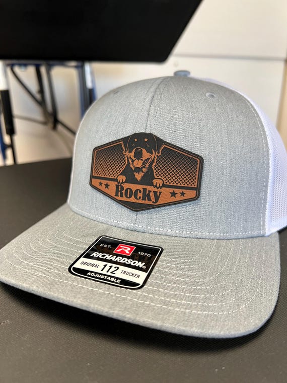 CUSTOMIZABLE Rottweiler Hat, Rottweiler Dog, Dog Lover Hat