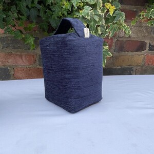 Door stop  chenille navy