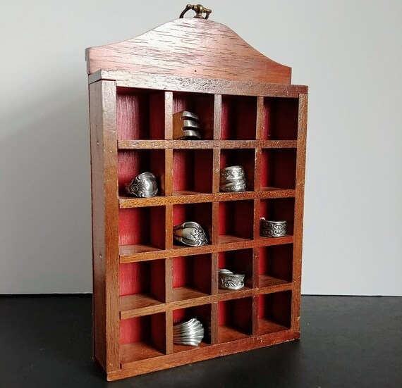 Thimble Shelf Antique Display Wall Decor Retro Decor Etsy