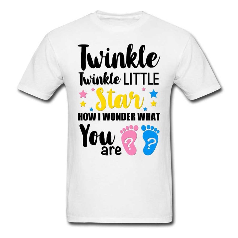 Twinkle Twinkle Little Star Gender Reveal Shirt for Family | Etsy