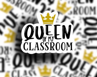 Queen of the Class Room Personalized School Bow