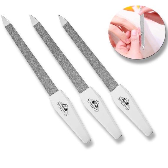 Hand nail files and foot rasps for calluses made with diamond
