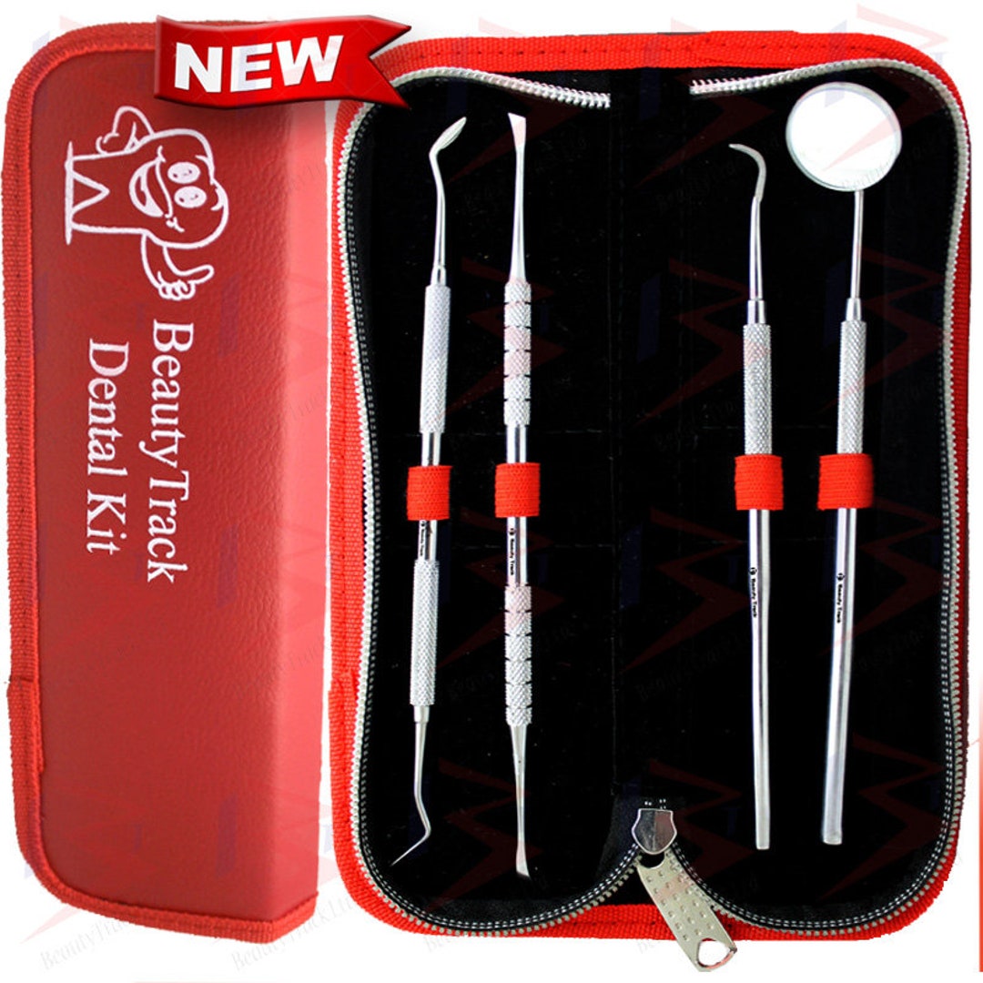 Dental Oral Care Kit Tooth Scraper Dentist Mirror Plaque Tartar