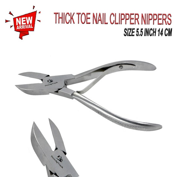 Chiropody Toe Nail Clippers for Thick Nails Podiatry Heavy Duty Nail Cutters  for Thick Nail and Toenails Straight Jaw Nail Cutter -  Canada