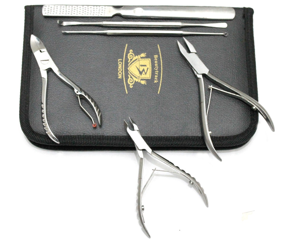 Chiropody Instruments Thick Toe Nails Nippers Cutters Clippers 7 PCS ...