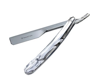Barber Straight Cut Throat Shaving Razor - Rasoirs Rasoi Salon + Blades Gift Set
