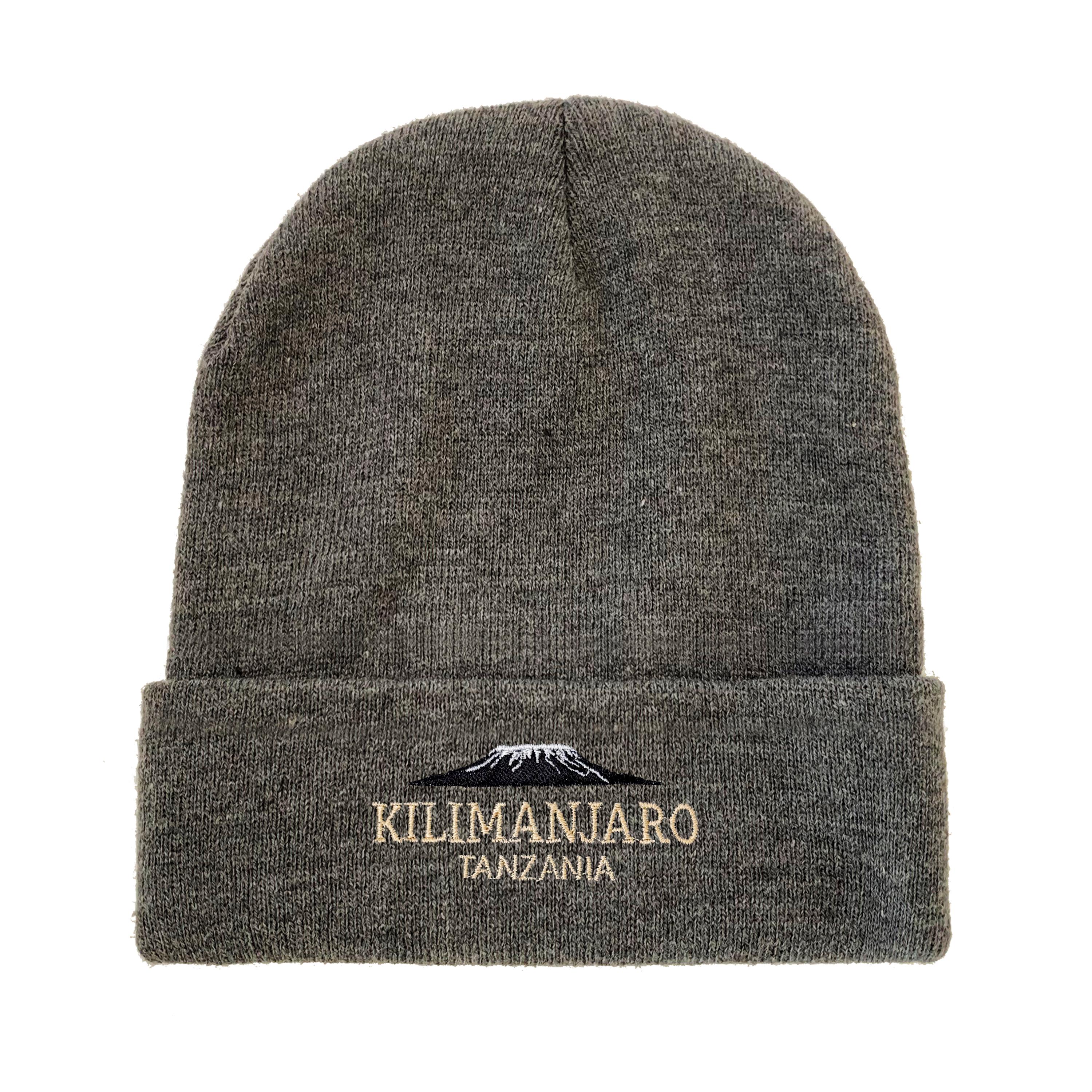 キャップ KILLIMAN Tanzania Beanie 12pm Kilimanjaro Tanzania Embroidered Beanie Winter Hat Nature