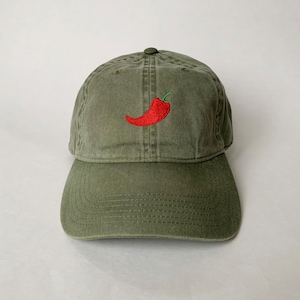 Chili Pepper Embroidered hat dad hat dad cap