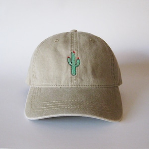 Cactus Cap Embroidered Cap Cactus Hat Dad Cap Dad Hat image 4