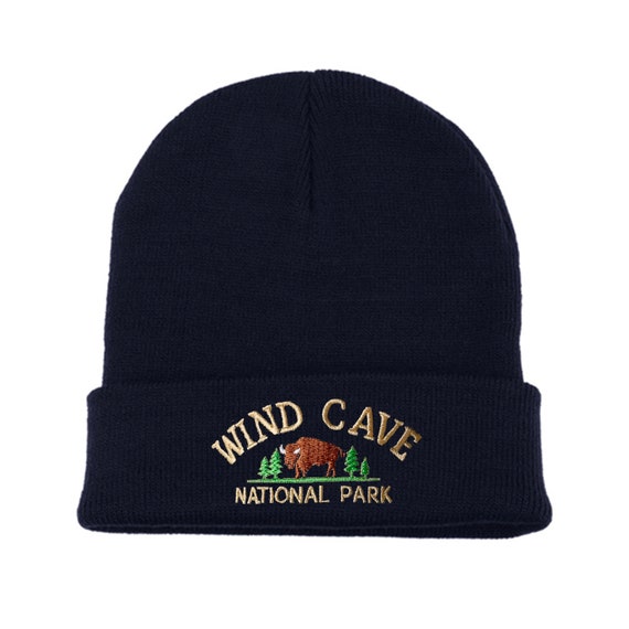 Wind Cave National Park Beanie Hand Knit National Parks Hat - Wind Cave - Etsy main image 3
