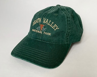 Death Valley National Park Embroidered Cap hat baseball hat tour hat  roadtrip hat travel hat
