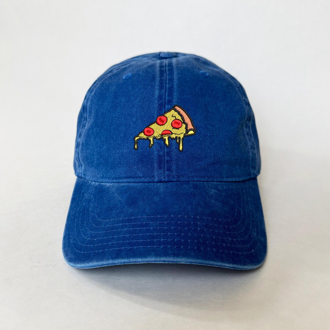 Pizza Embroidered Hat Food Cap Dad Hat - Etsy