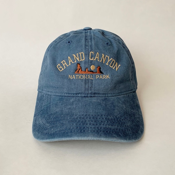 Grand Canyon National Park Embroidered Cap hat baseball hat camping hat mountain hat nature hat travel hat road trip hat