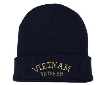 Berretto Baseball Veterano Vietnam Ricamato - RFCO Regolabile Strapback - Camo
