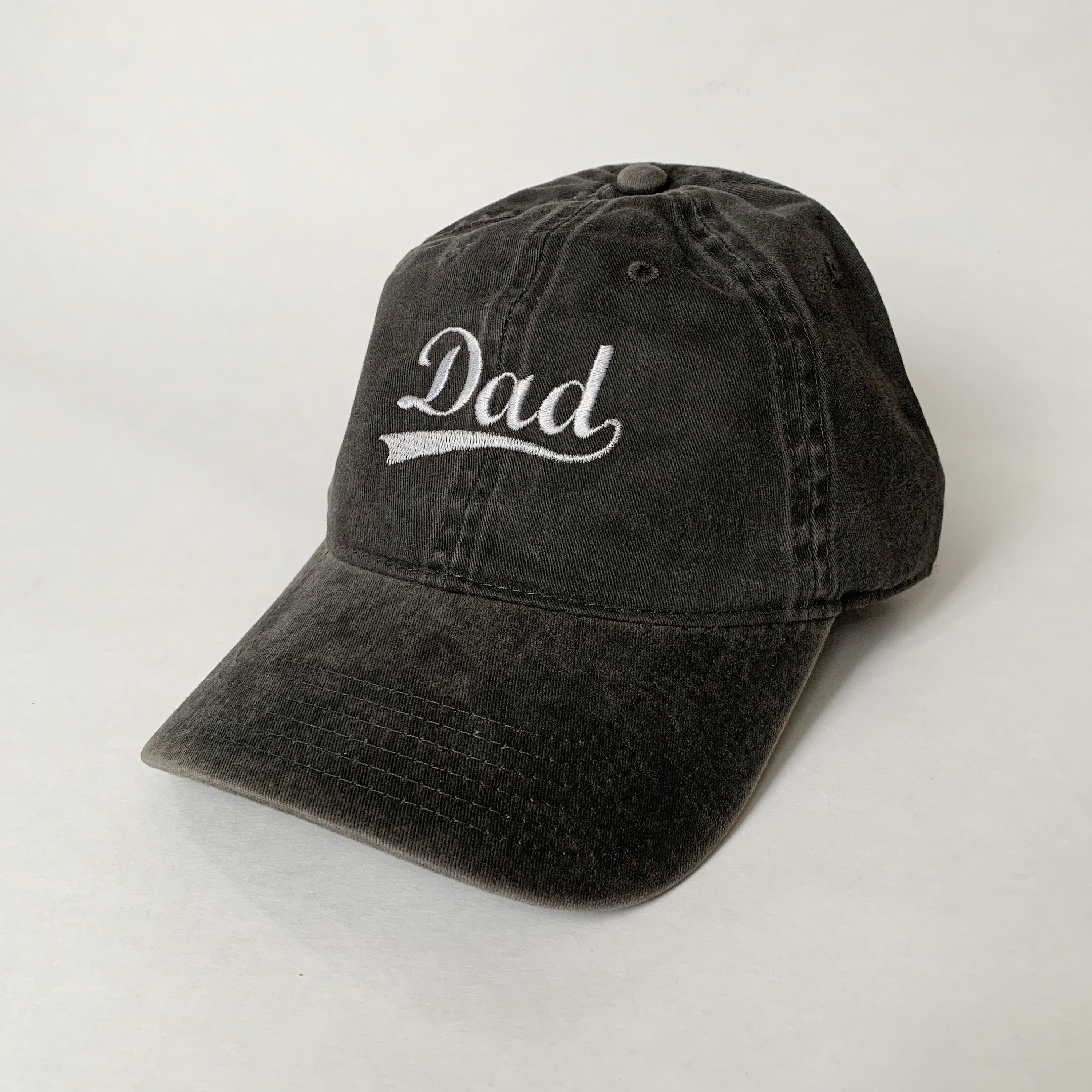 Silver Dad Embroidered Cap Dad Cap Best Dad Hat Baseball Cap Father's ...