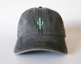 Cactus Cap Embroidered Cap Cactus Hat Dad Cap Dad Hat