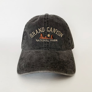 Grand Canyon National Park Bestickte Mütze Baseball-Hut Camping Hut Berghut Natur Hut Reisehut Road Trip Hut