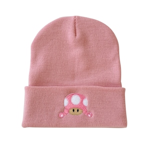 Toadette Embroidered Beanie Halloween Beanie Winter Beanie