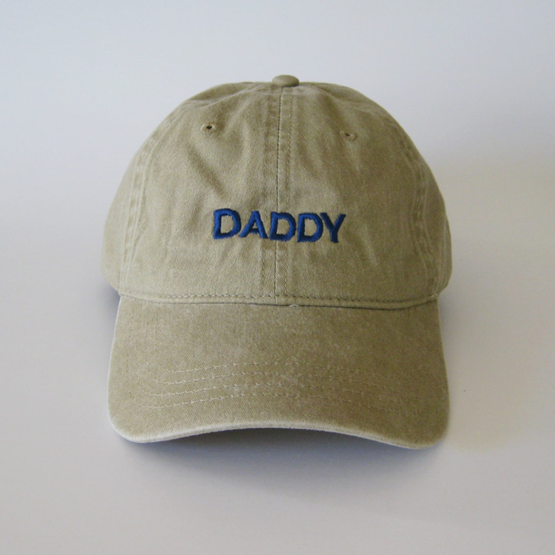 Daddy Embroidered Cap Dad Cap Dad Hat Daddy Hat Father's Etsy