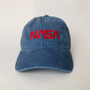 Vintage NASA Embroidered Cap Dad cap dad hat dad baseball cap nasa cap nasa hat