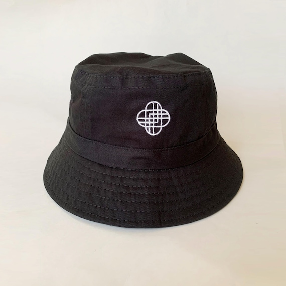 Huntrix Design Embroidered Washed Cotton Bucket Hat Fishing Hat