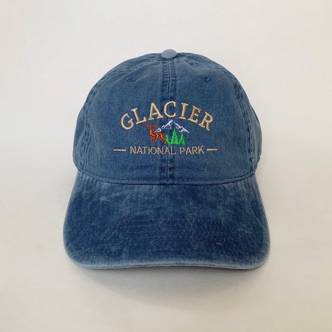 Glacier National Park Embroidered Cap Hat Baseball Hat National Park ...
