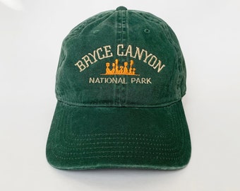 Bryce Canyon National Park Embroidered Cap hat baseball hat Camping Hat