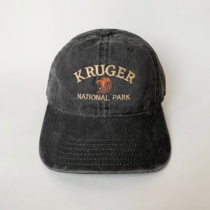 Kruger National Park Embroidered Cap hat baseball trip hat