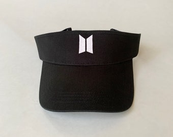 BTS Embroidered Visor K-POP Cotton Visor